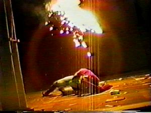 Explosive confrontation